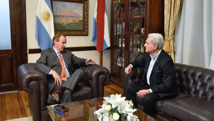 Bordet dialogó con el diputado Solanas sobre la agenda política e institucional Bordet dialogó con el diputado Solanas sobre la agenda política e institucional
