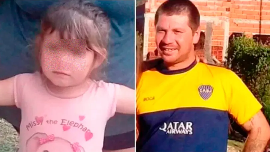 Fernando Ariel Lescano y su hija Fernando Ariel Lescano y su hija