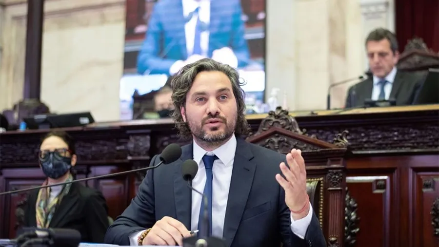 Imagen de archivo del jefe de Gabinete, Santiago Cafiero, en oportunidad de brindar su informe de gestión ante la Cámara de Diputados. Imagen de archivo del jefe de Gabinete, Santiago Cafiero, en oportunidad de brindar su informe de gestión ante la Cámara de Diputados.