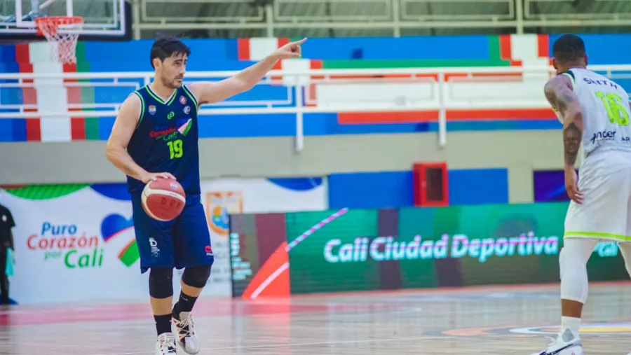 Juan Pablo Cantero El paranaense Juan Cantero festejó por segunda vez con Team Cali