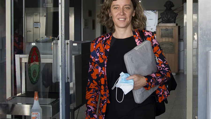 La fiscal anticorrupción de Entre Ríos, Cecilia Goyeneche, que buscan desplazar por investigar a Sergio Urribarri. La fiscal anticorrupción de Entre Ríos, Cecilia Goyeneche, que buscan desplazar por investigar a Sergio Urribarri.