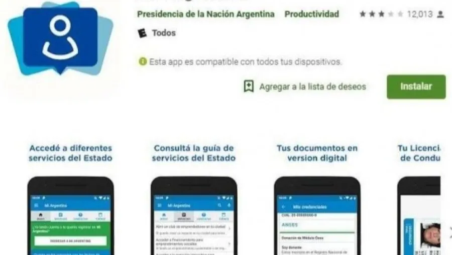 aplicación aplicación