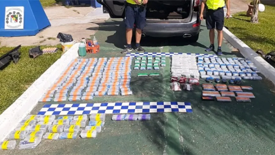 La totalidad de la mercadería secuestrada ronda una cotización del millón de pesos. La totalidad de la mercadería secuestrada ronda una cotización del millón de pesos.