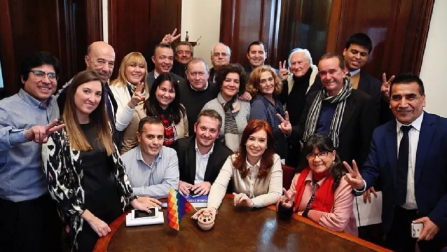 Cristina Fernández y parlamentarios Cristina Fernández y parlamentarios