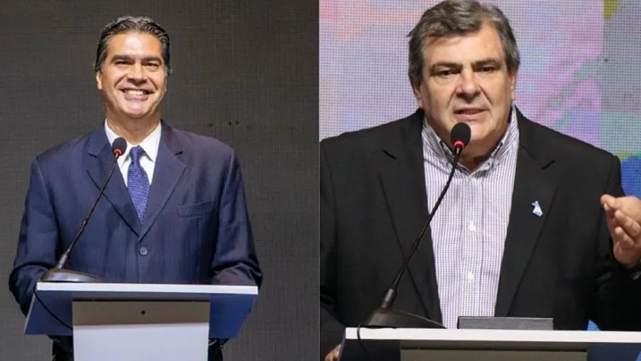 Jorge Capitanich y Carim Peche dirimen hoy quién será gobernador del Chaco. Jorge Capitanich y Carim Peche dirimen hoy quién será gobernador del Chaco.