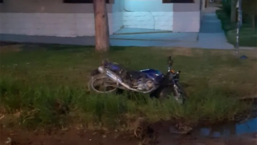 moto accidentada moto accidentada