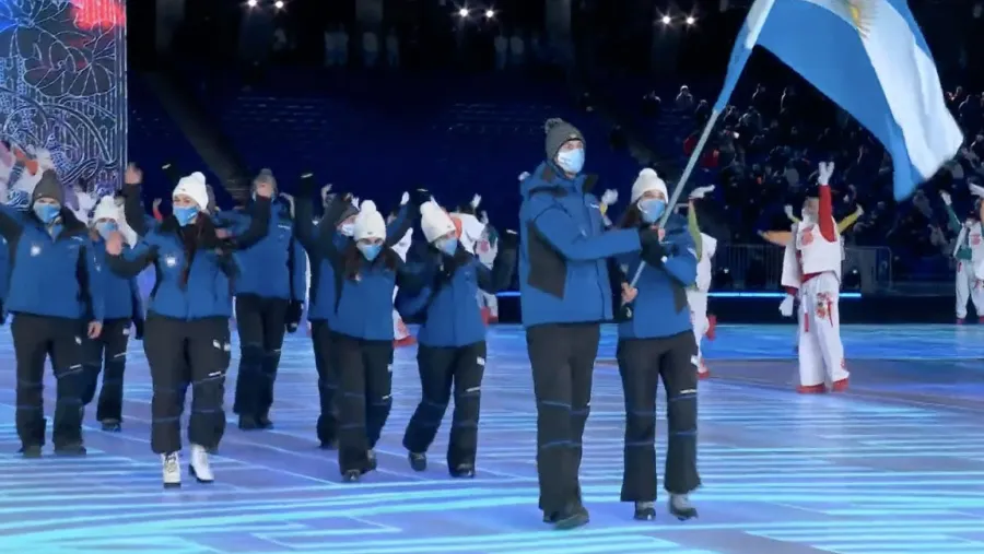 Con seis argentinos, comenzaron los Juegos Olímpicos de Invierno en Beijing Con seis argentinos, comenzaron los Juegos Olímpicos de Invierno en Beijing