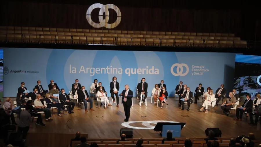 Con una fuerte apelación al diálogo, Fernández presentó el Consejo Económico y Social Con una fuerte apelación al diálogo, Fernández presentó el Consejo Económico y Social