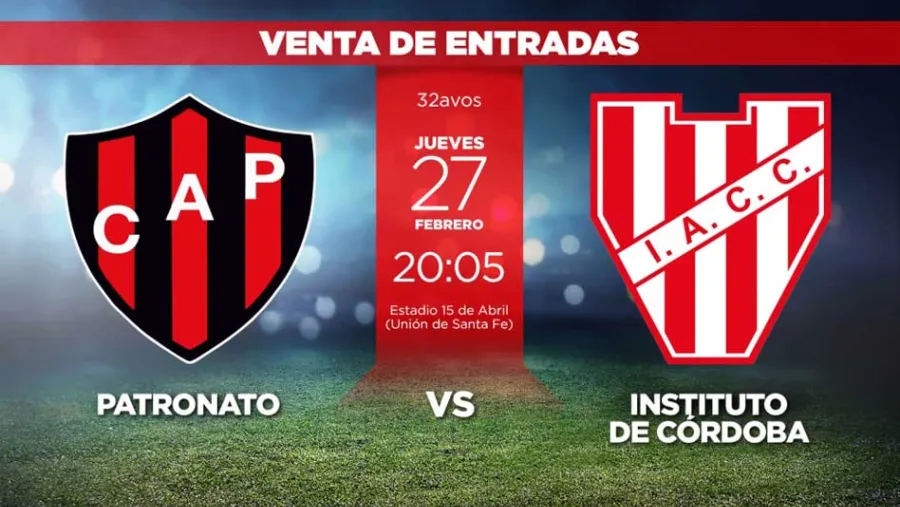 Copa Argentina Copa Argentina: el jueves se pondrán a la venta las entradas para los hinchas de Patronato