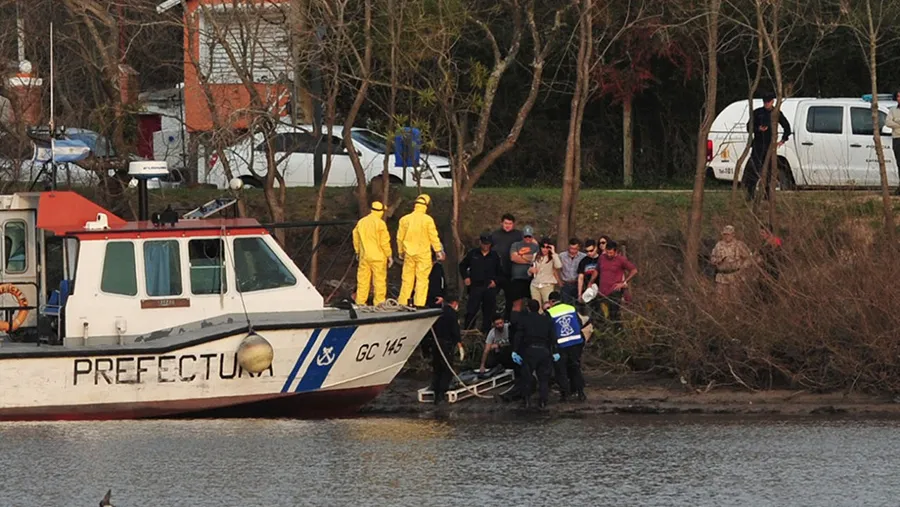 Fabio Crortesi fue encontrado sin vida el miércoles pasado, flotando en las aguas del río Gualeguaychú. (Fotografía Gentileza Ricardo Santellán). Fabio Crortesi fue encontrado sin vida el miércoles pasado, flotando en las aguas del río Gualeguaychú. (Fotografía Gentileza Ricardo Santellán).
