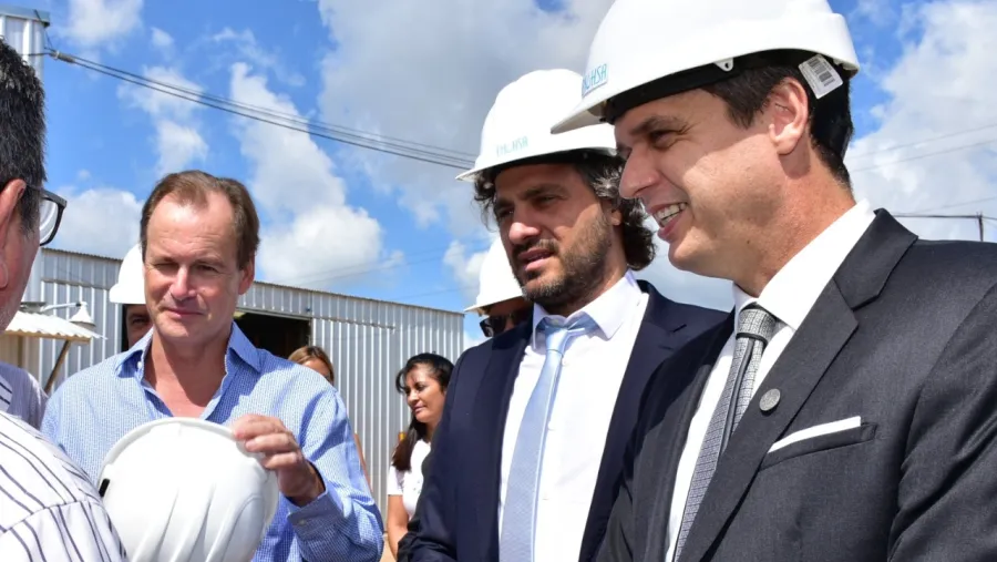 Cresto con Cafiero y Bordet Cresto con Cafiero y Bordet