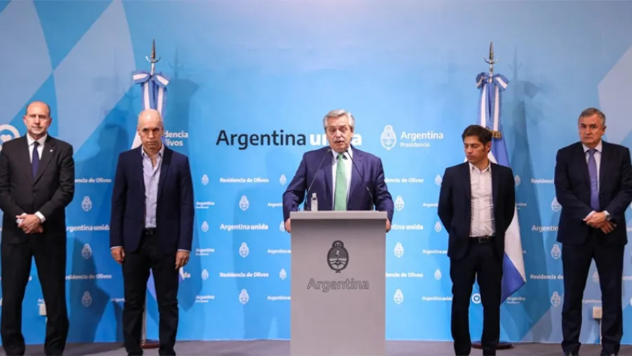 Imagen de archivo cuando hace un año se anunció la cuarentena para todo el país. Imagen de archivo cuando hace un año se anunció la cuarentena para todo el país.