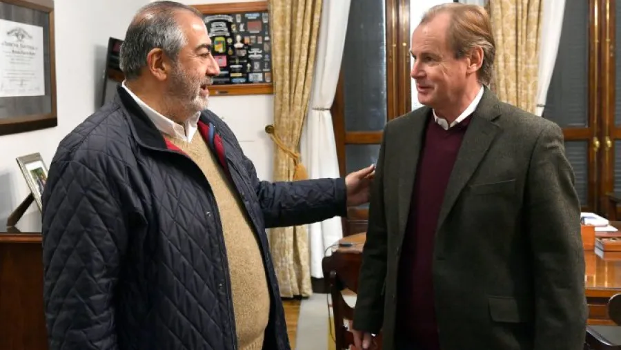 Daer valoró la “mirada en común” con Bordet y la “preocupación por la cuestión social” Daer valoró la “mirada en común” con Bordet y la “preocupación por la cuestión social”