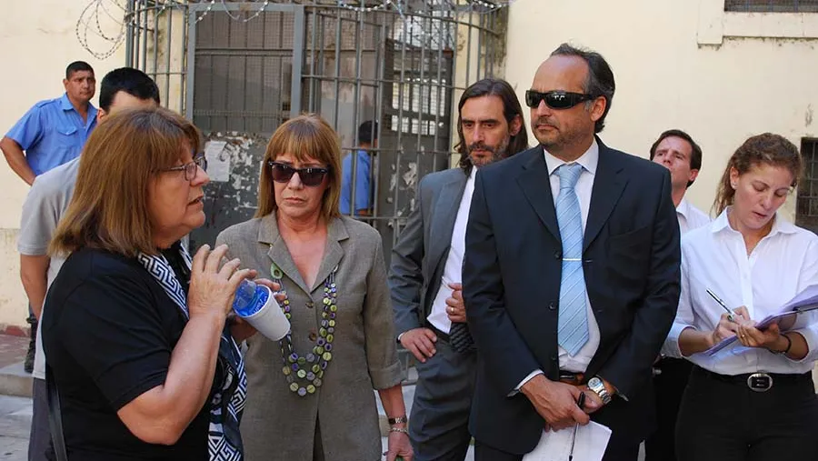 Imagen de archivo de una inspección realizada por la Justicia Federal y que contó con el testimonio de detenidos por la última dictadura cívico militar que dieron cuenta en qué lugares de la UP 2 fueron privados ilegítimamente de su libertad. Imagen de archivo de una inspección realizada por la Justicia Federal y que contó con el testimonio de detenidos por la última dictadura cívico militar que dieron cuenta en qué lugares de la UP 2 fueron privados ilegítimamente de su libertad.