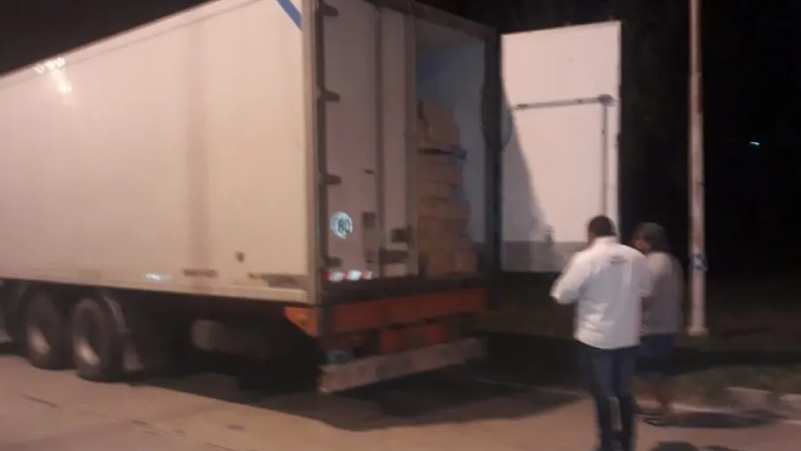 Incautaron 24 toneladas de pescados sin declarar Incautaron 24 toneladas de pescados sin declarar