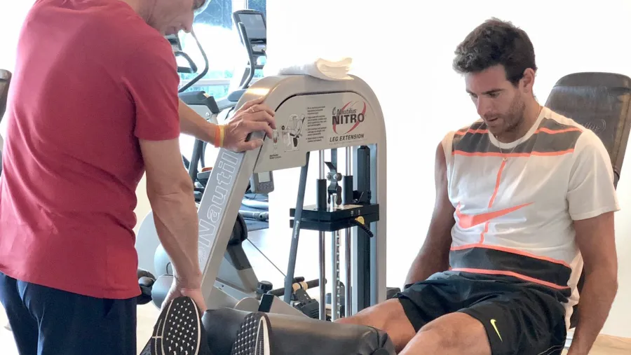 Tenis: Del Potro se recupera junto al entrerriano Rodríguez Del Potro