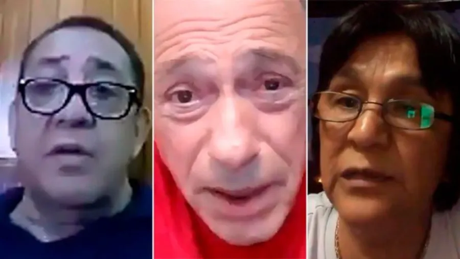 Luis D’Elía, Eugenio Zaffaroni y Milagro Sala Luis D’Elía, Eugenio Zaffaroni y Milagro Sala