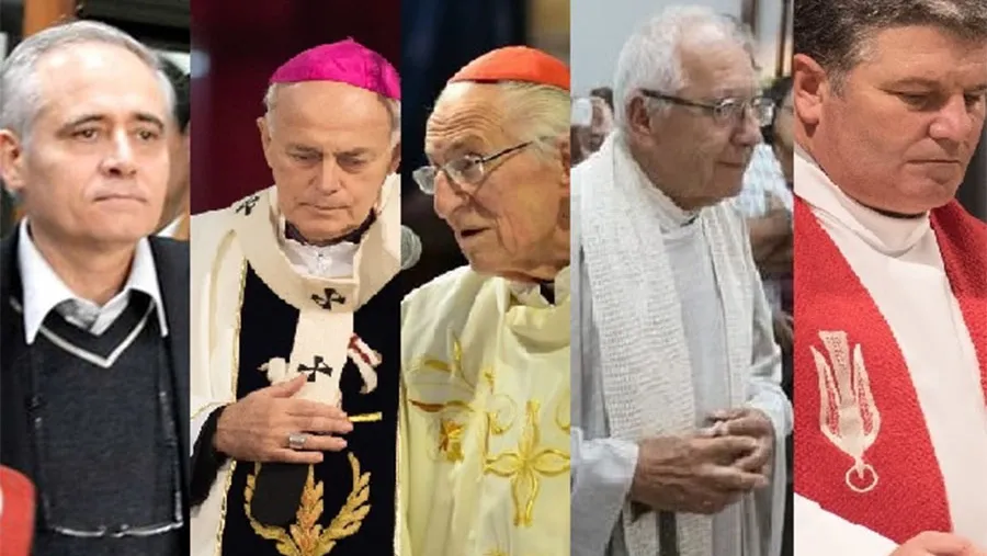 Ilarraz, Puiggari, Karlic, Battello y Gervasoni, los demandados. Ilarraz, Puiggari, Karlic, Battello y Gervasoni, los demandados.