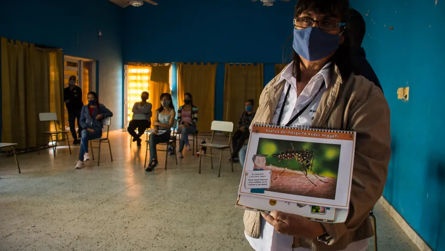 Continúa la campaña de prevención del dengue en Paraná Continúa la campaña de prevención del dengue en Paraná