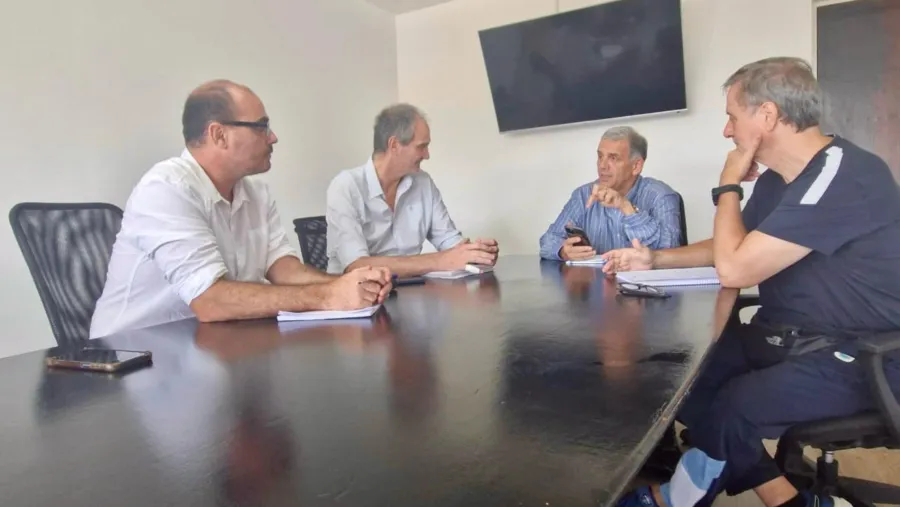 Sebastián Uranga se reunió con autoridades del deporte nacional en el CeNARD Sebastián Uranga se reunió con autoridades del deporte nacional en el CeNARD