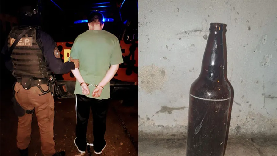 detenido por violento detenido por violento