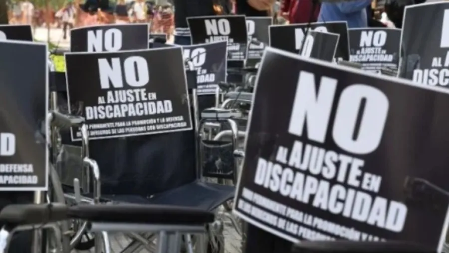 discapacidad protesta discapacidad protesta
