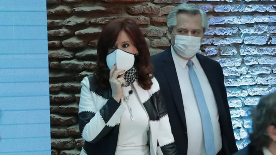 Cristina Kirchner y Alberto Fernández. Cristina Kirchner y Alberto Fernández.
