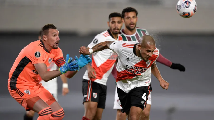 Con sufrimiento y a pesar de una derrota, River clasificó a los octavos de la Libertadores Con sufrimiento y a pesar de una derrota, River clasificó a los octavos de la Libertadores
