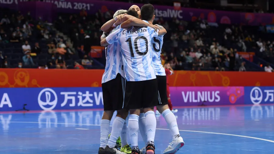Mundial de Fustal: Argentina avanzó a octavos de final con un triunfo ante Serbia Mundial de Fustal: Argentina avanzó a octavos de final con un triunfo ante Serbia