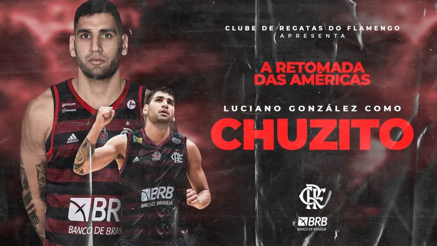 Luciano González Flamengo confirmó la llegada del paranaense Luciano “Chuzito” González
