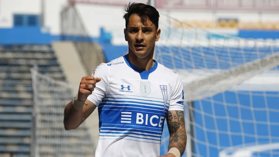 Fernando Zampedri El entrerriano Zampedri volvió a marcar un gol y la “U” Católica se afianza en la cima