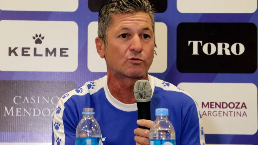 Mario Sciacqua Sciacqua fue presentado en Godoy Cruz: “Éste es el desafío más importante de mi carrera”