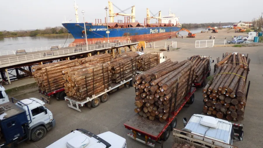 Partirán desde Concepción del Uruguay tres nuevos embarques de exportación Partirán desde Concepción del Uruguay tres nuevos embarques de exportación