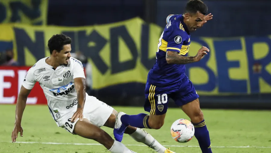 Boca-Santos Fútbol: con un empate sin goles, Boca abrió su serie con Santos en La Bombonera