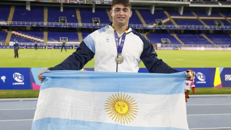 Juegos Odesur: Nazareno Sasia alcanzó la medalla de bronce en lanzamiento de bala Juegos Odesur: Nazareno Sasia alcanzó la medalla de bronce en lanzamiento de bala