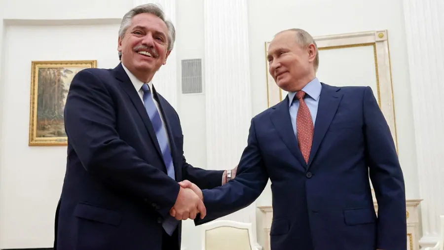 Fernández y Putin Fernández y Putin