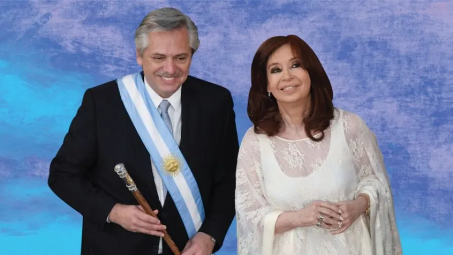 Alberto Fernández junto a Cristina Fernández Alberto Fernández junto a Cristina Fernández