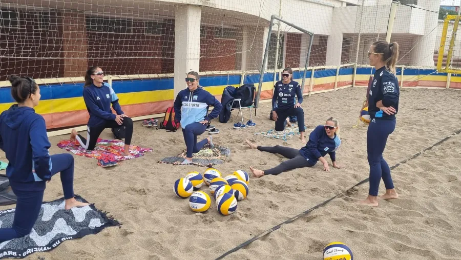 Beach Volley: la entrerriana Ana Gallay se prepara en Mar del Plata para los Juegos Odesur Beach Volley: la entrerriana Ana Gallay se prepara en Mar del Plata para los Juegos Odesur