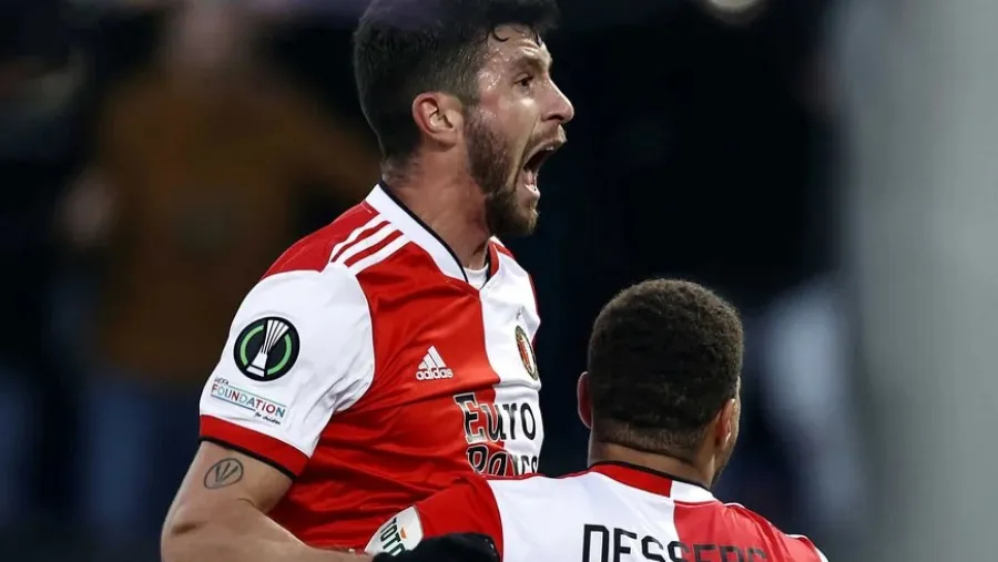 Fútbol: el concordiense Marcos Senesi anotó un gol en el empate de Feyenoord Fútbol: el concordiense Marcos Senesi anotó un gol en el empate de Feyenoord