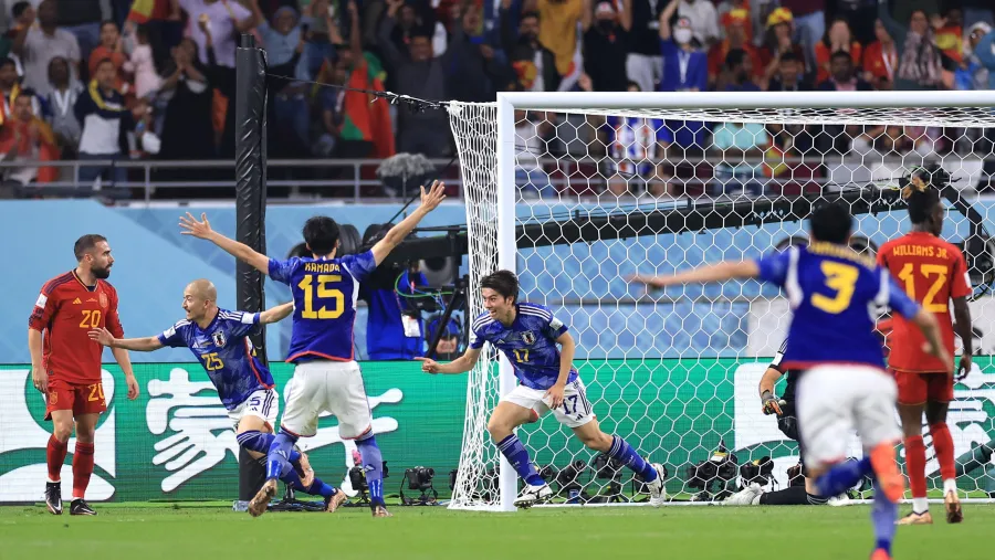 Japón dio otro batacazo mundial al vencer a España y ganar el “grupo de la muerte”
