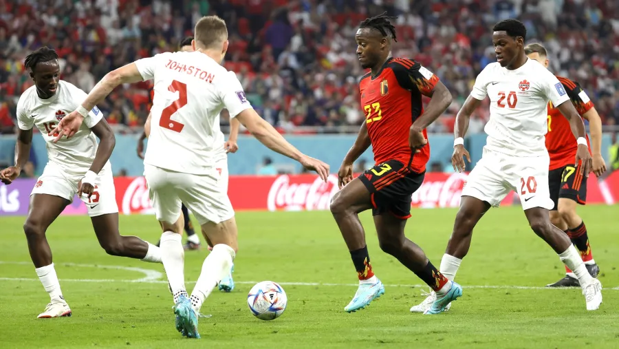 Bélgica venció por la mínima a Canadá y sin sobrarle nada por el Grupo F del Mundial Bélgica venció por la mínima a Canadá y sin sobrarle nada por el Grupo F del Mundial