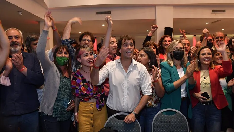 Los festejos en el FIT. Los festejos en el FIT.