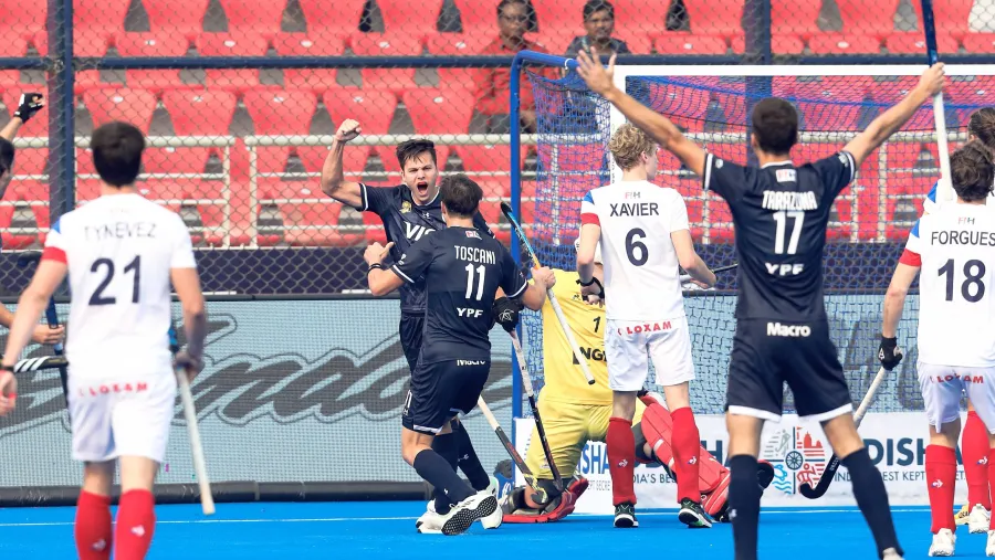 “Los Leones” empataron con Francia y culminaron segundos en el Grupo A del Mundial “Los Leones” empataron con Francia y culminaron segundos en el Grupo A del Mundial