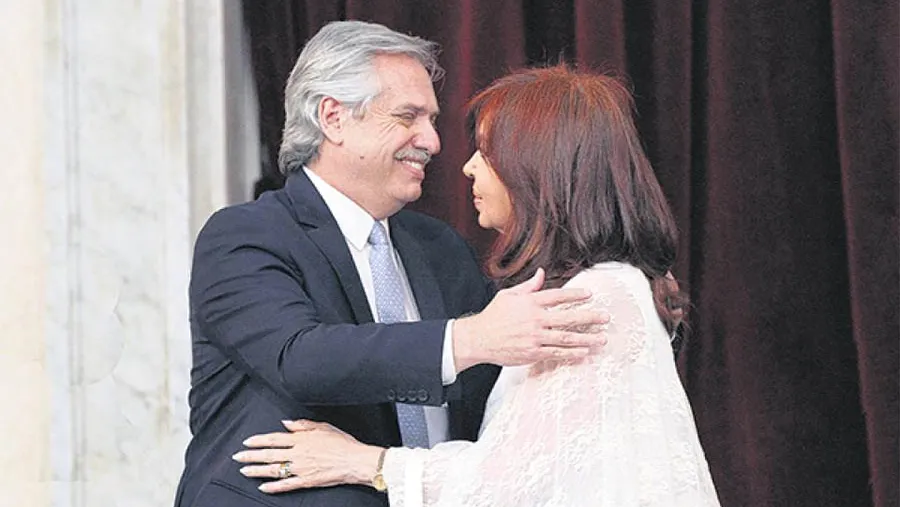 El presidente Alberto Fernández y su vice Cristina Kirchner, con una estrategia común ante el FMI. El presidente Alberto Fernández y su vice Cristina Kirchner, con una estrategia común ante el FMI.