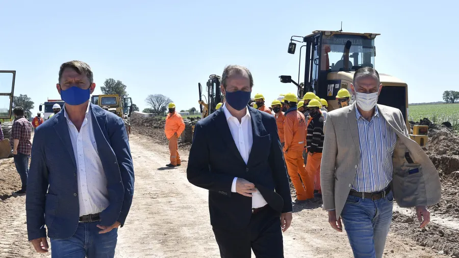 Bordet se interiorizó de la marcha de las obras en rutas nacionales Bordet se interiorizó de la marcha de las obras en rutas nacionales