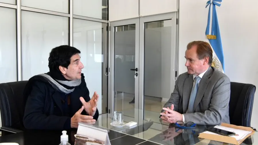 Bordet se reunió con Melconian Bordet se reunió con Melconian