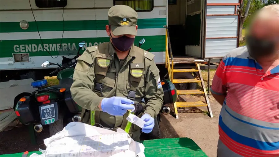 Gendarmería Concordia secuestro anabólicos Gendarmería Concordia secuestro anabólicos