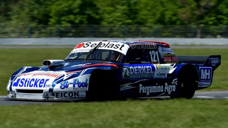 Nicolás Ghirardi El nogoyaense Nicolás Ghirardi fue el más veloz del TC Mouras en La Plata
