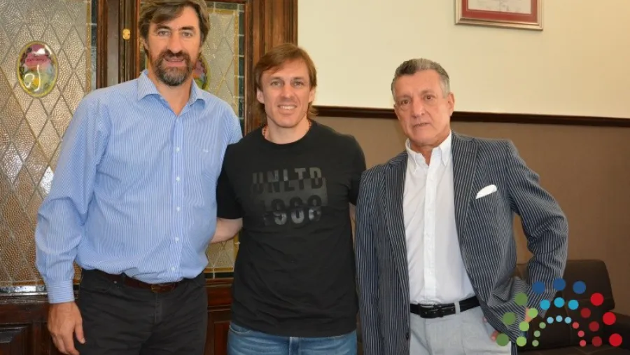 Giano con Zacarías y Gerardo Hollmann Giano con Zacarías y Gerardo Hollmann
