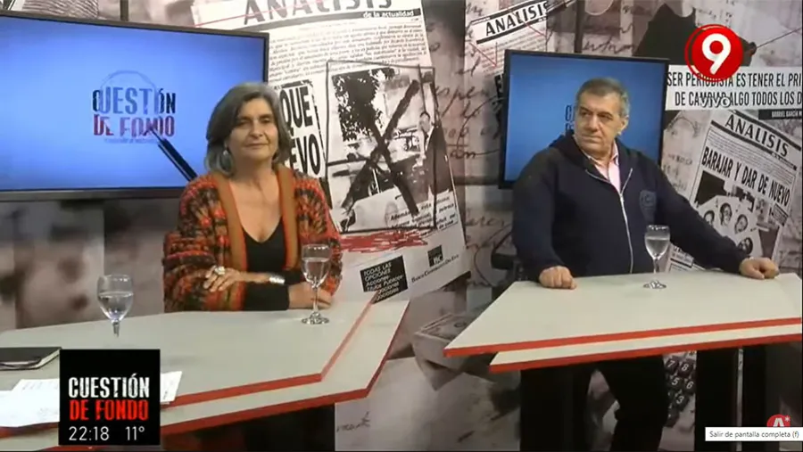 Gracia Jaroslavsky y José Cáceres analizaron y debatieron sobre la realidad nacional y provincial. Gracia Jaroslavsky y José Cáceres analizaron y debatieron sobre la realidad nacional y provincial.